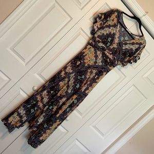 Abel the Label flowy floral maxi dress